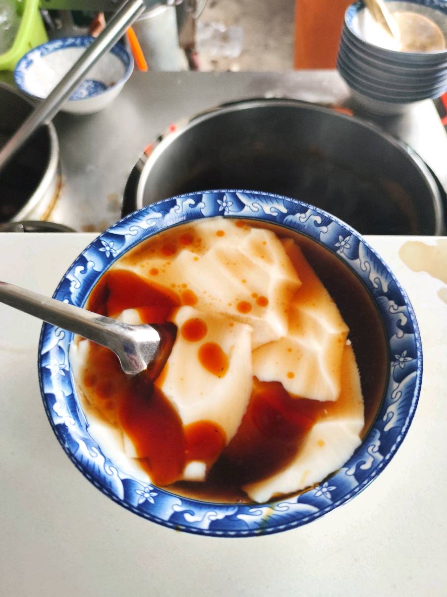 最简单豆腐脑-高唐老豆腐!来一碗只需几分钟,嫩滑鲜香贼好吃