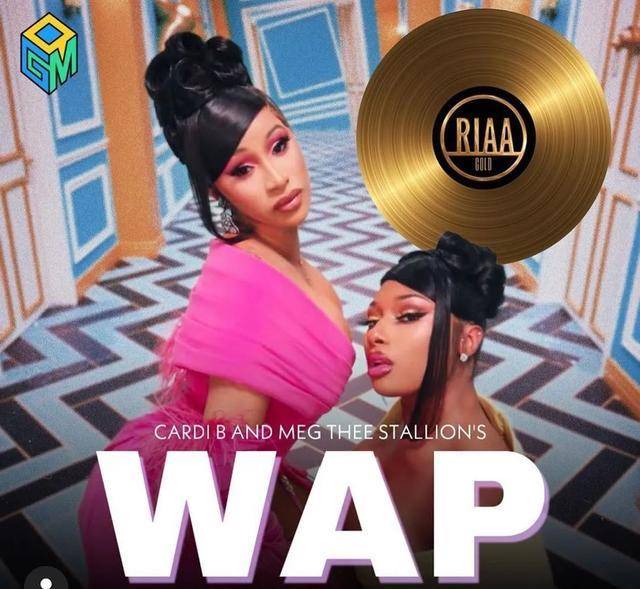 cardib的单曲wap成为今年美国最火的单曲之一