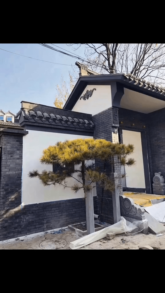 白墙灰瓦四合院你可曾想过为何要留白墙