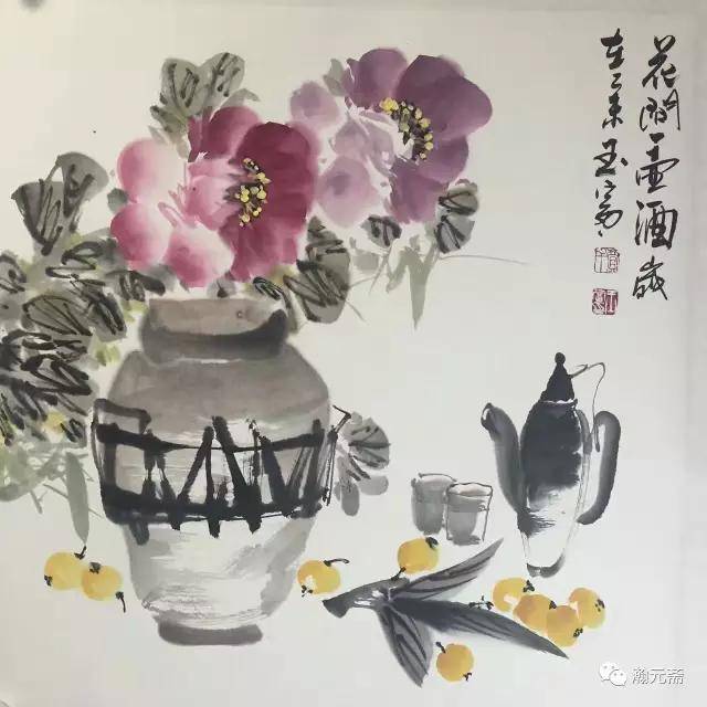 花間一壺酒 68cm*68cm花間一壺酒,獨酌無相親舉杯邀明月,對影成三人