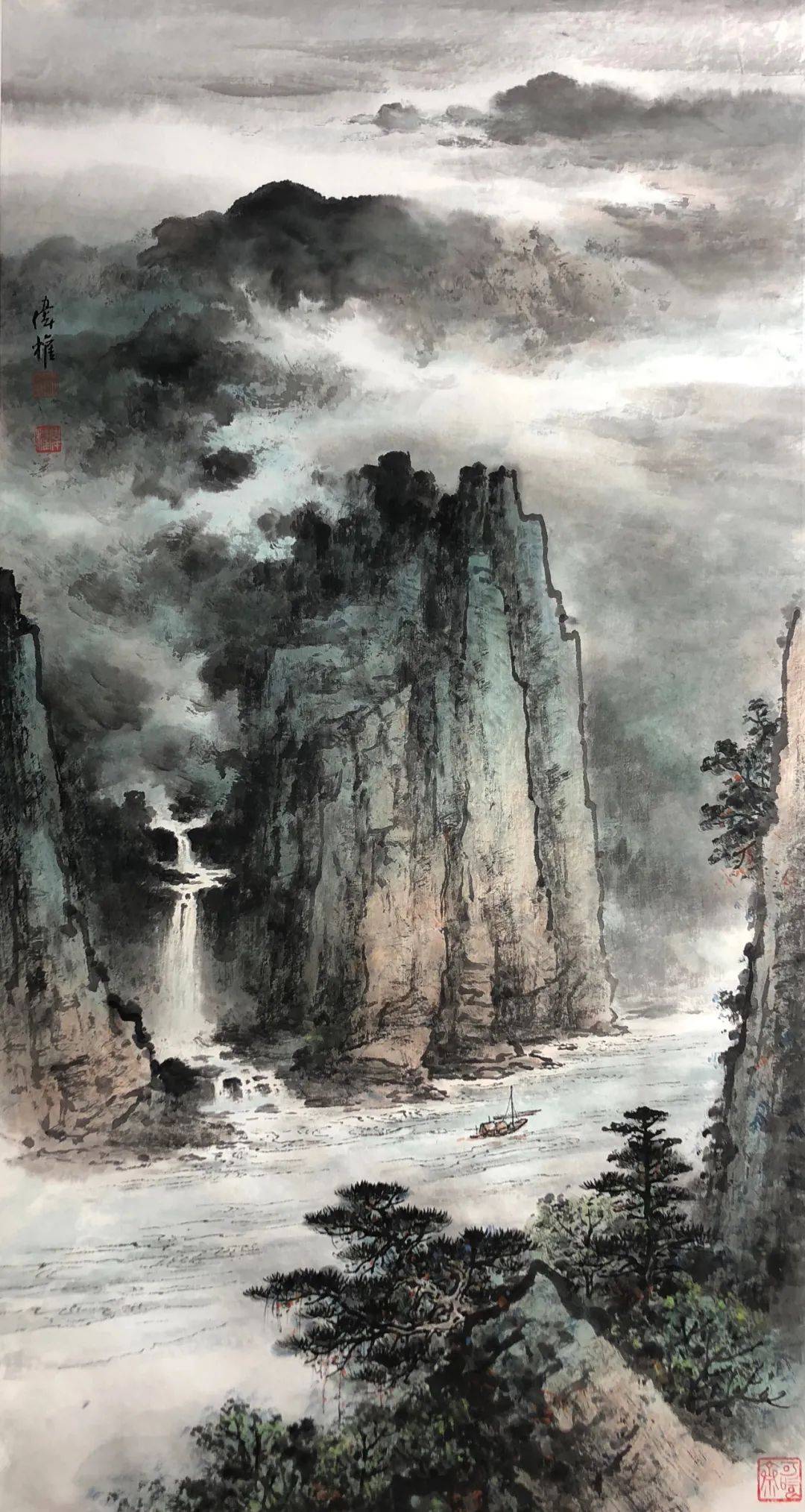 画家·林伟权 | 泼彩山水