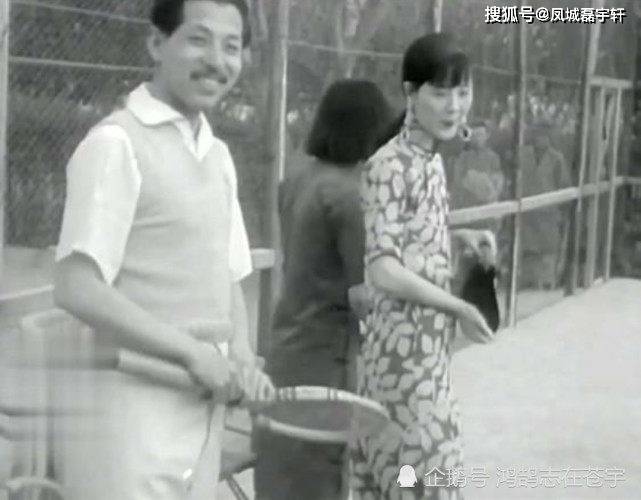 老照片,野炊的林徽因,打网球的张学良,图8溥仪和李淑贤在金水桥前留影