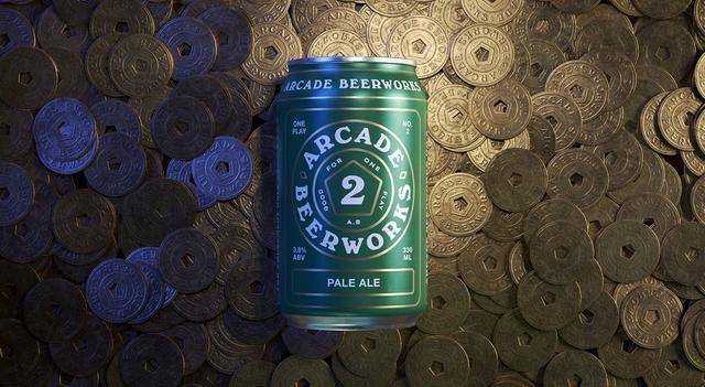 一款充满自由和乐趣汇聚一身的啤酒包装设计 易拉罐啤酒标签设计