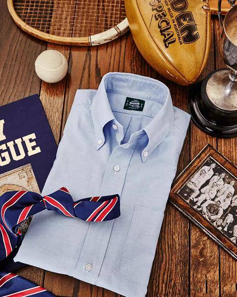 纽扣领衬衫七夕释放另一面男人的韵味