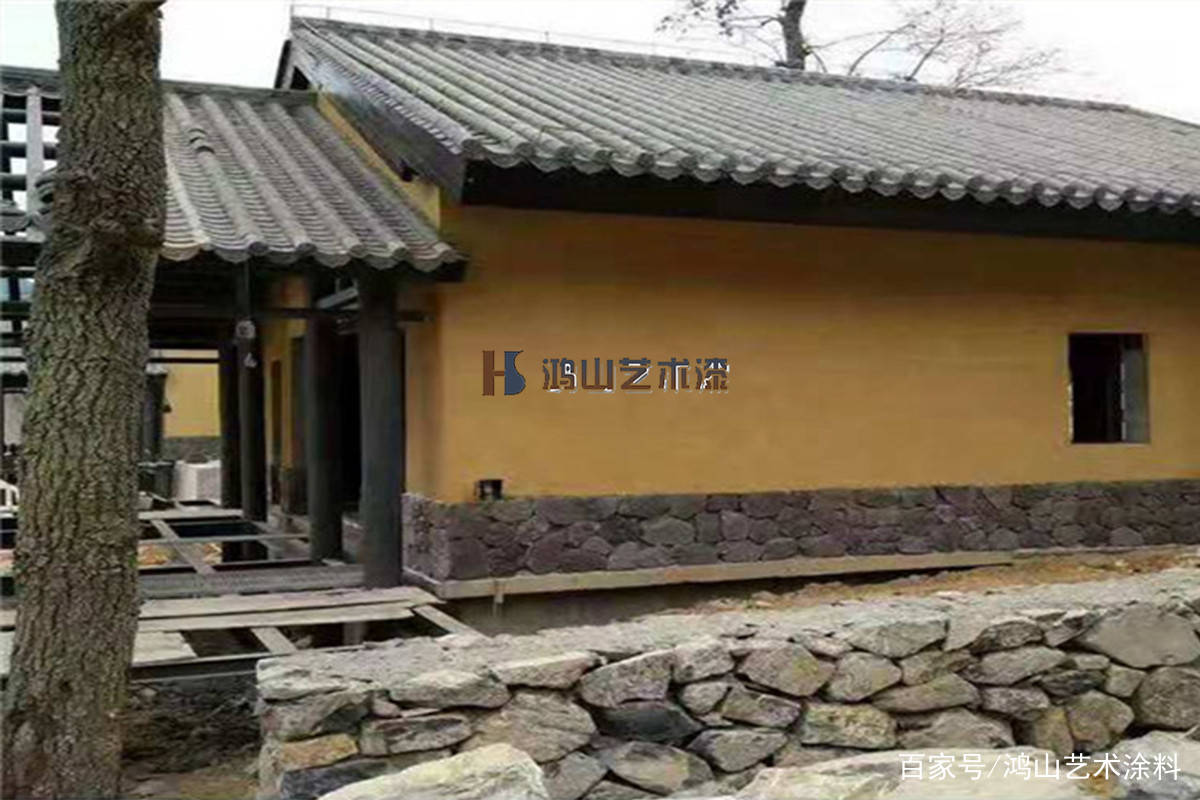 民宿外墙这样做,成品太惊艳了~外墙稻草漆_手机搜狐网