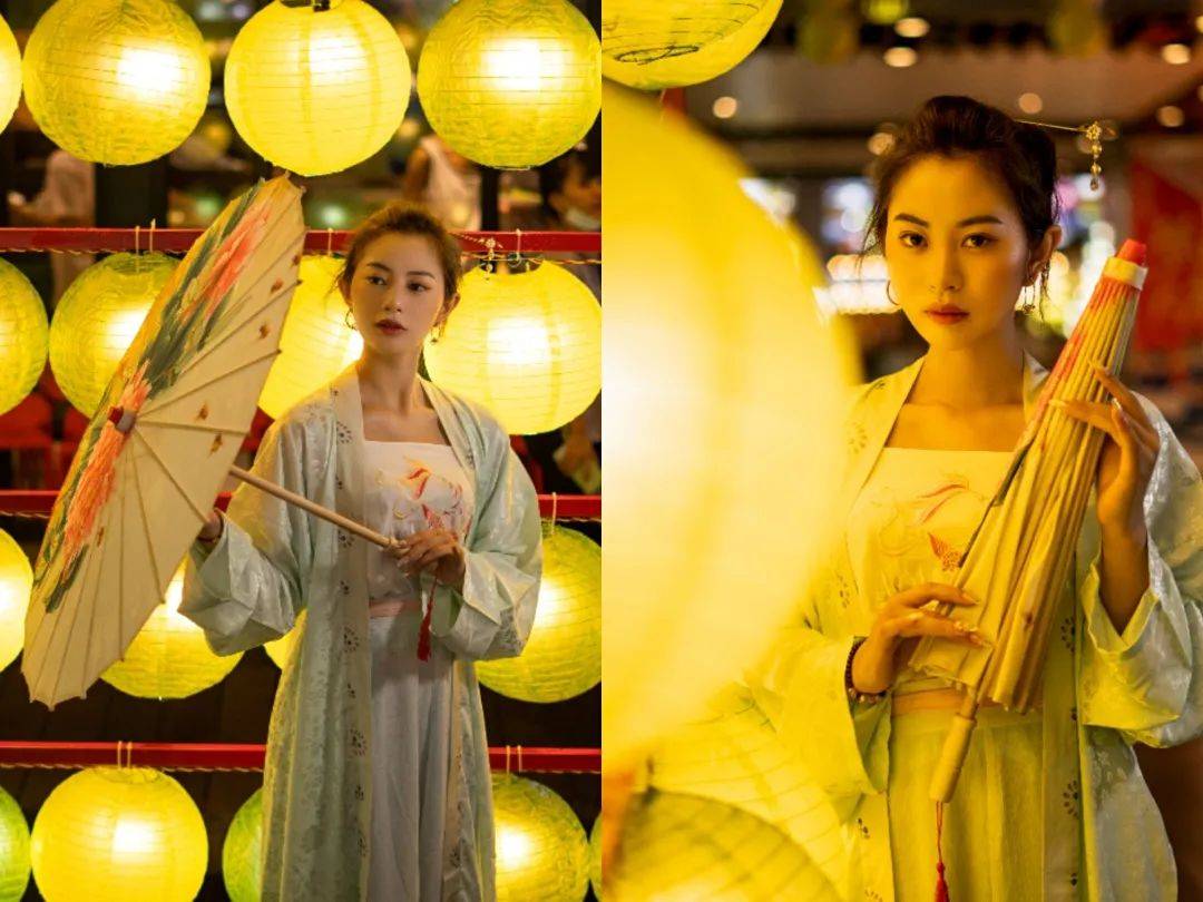 原创海口友谊·阳光城古风市集,跟着小姐姐一起打卡,带你一秒梦回盛唐