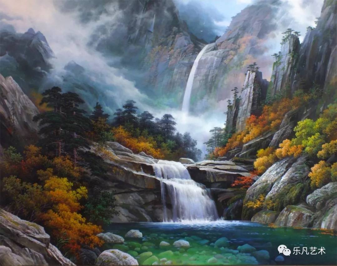 艺中秋韵 ▏朝鲜秋季风景作品欣赏_手机搜狐网