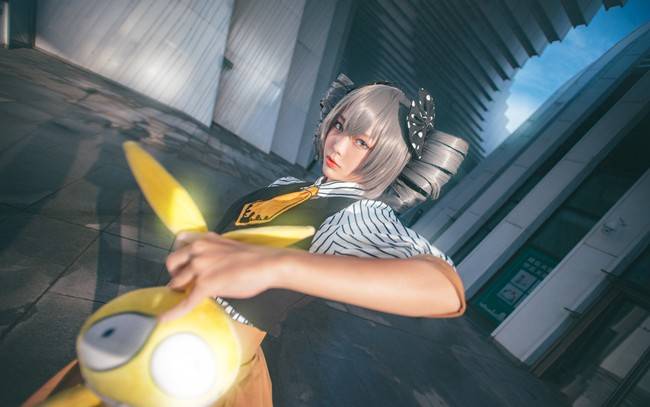 cos:崩坏学园2,布洛妮娅cos正片