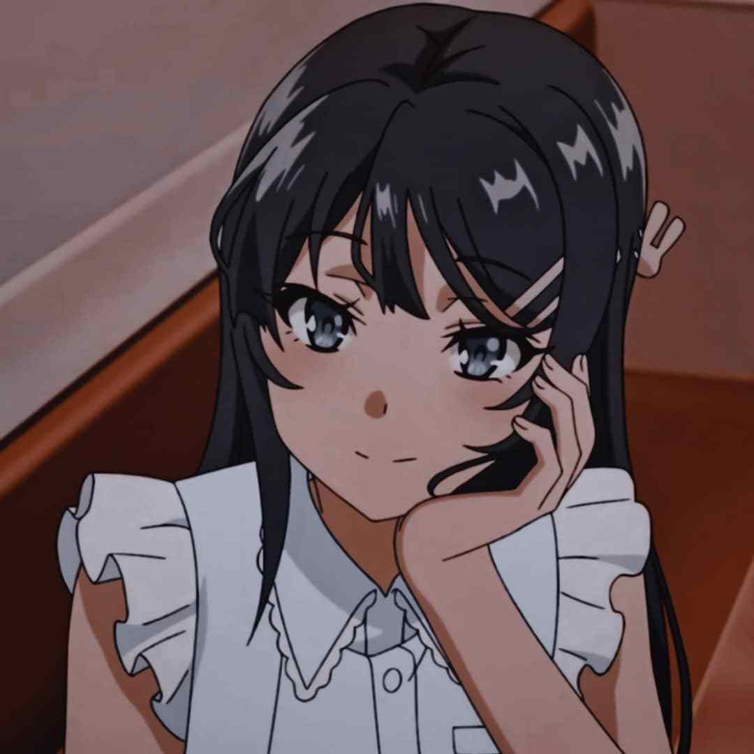 樱岛麻衣自截动漫头像无水印分享人活着就是为了樱岛麻衣