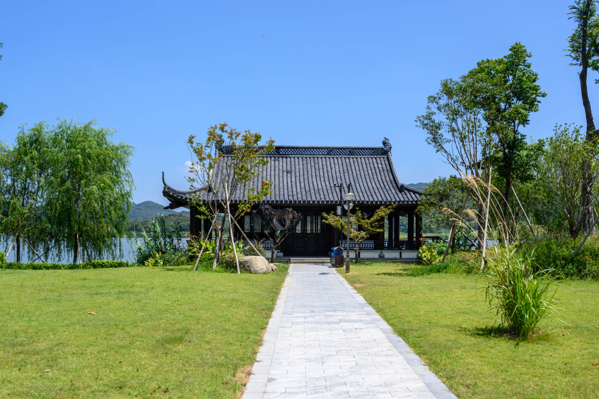 它是绍兴上虞第一大湖被誉为景似千岛湖貌若西子美