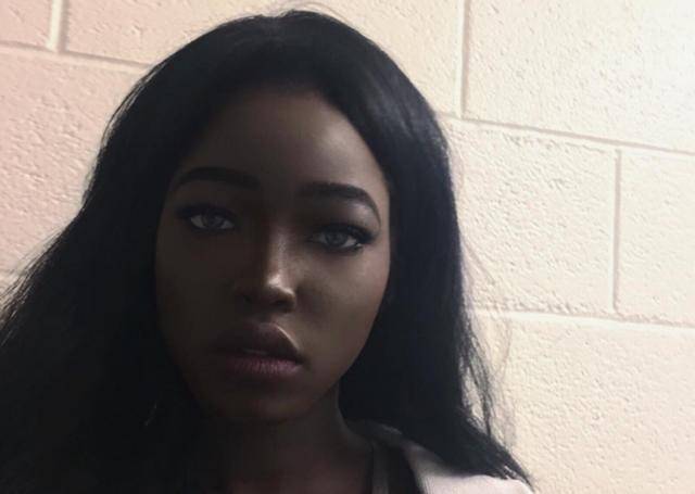 非洲最美黑人女孩因长得太漂亮家人从不敢让她单独出门