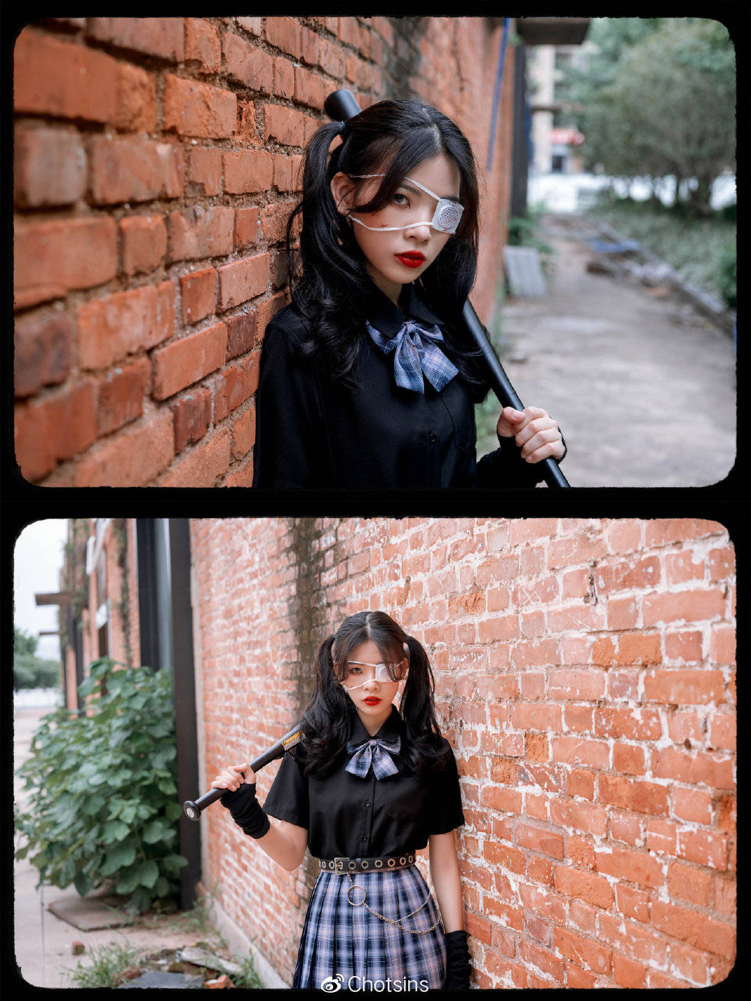 不良jk广州工业废墟火车站台