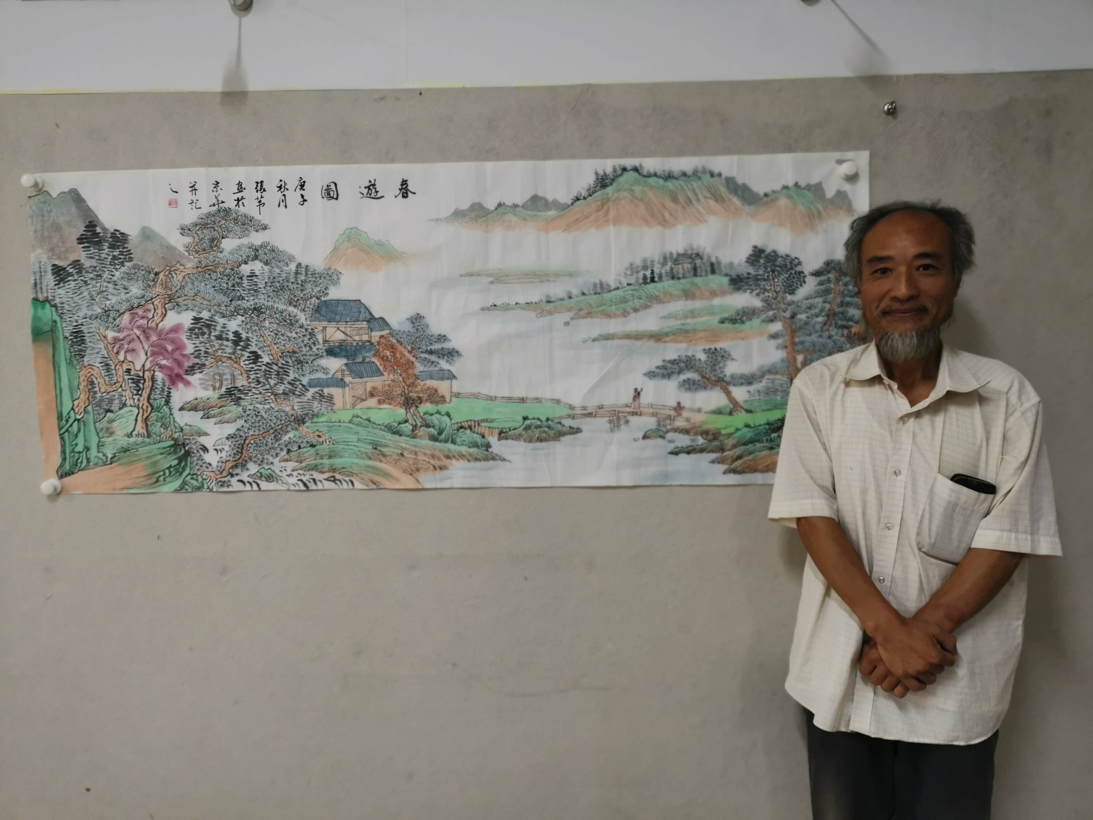 当代著名画家张苇山水作品赏析_手机搜狐网