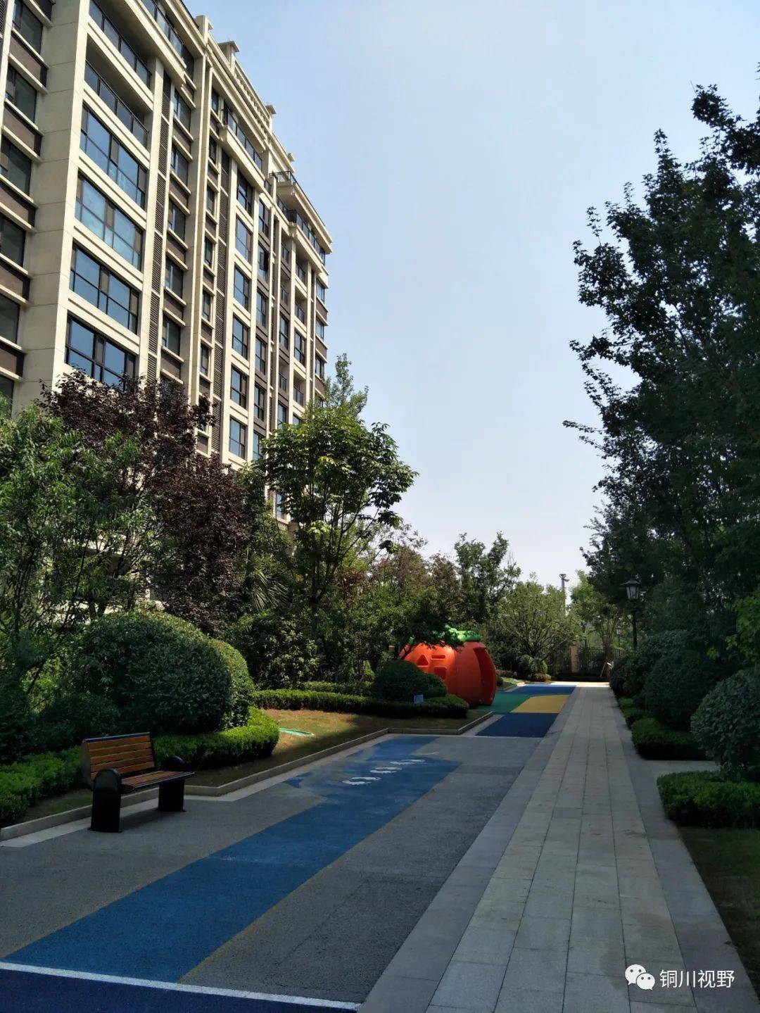 陕西西安中海曲江大城的金秋美景