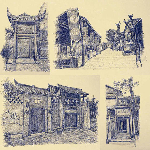 宽窄有度"乱线"飞舞