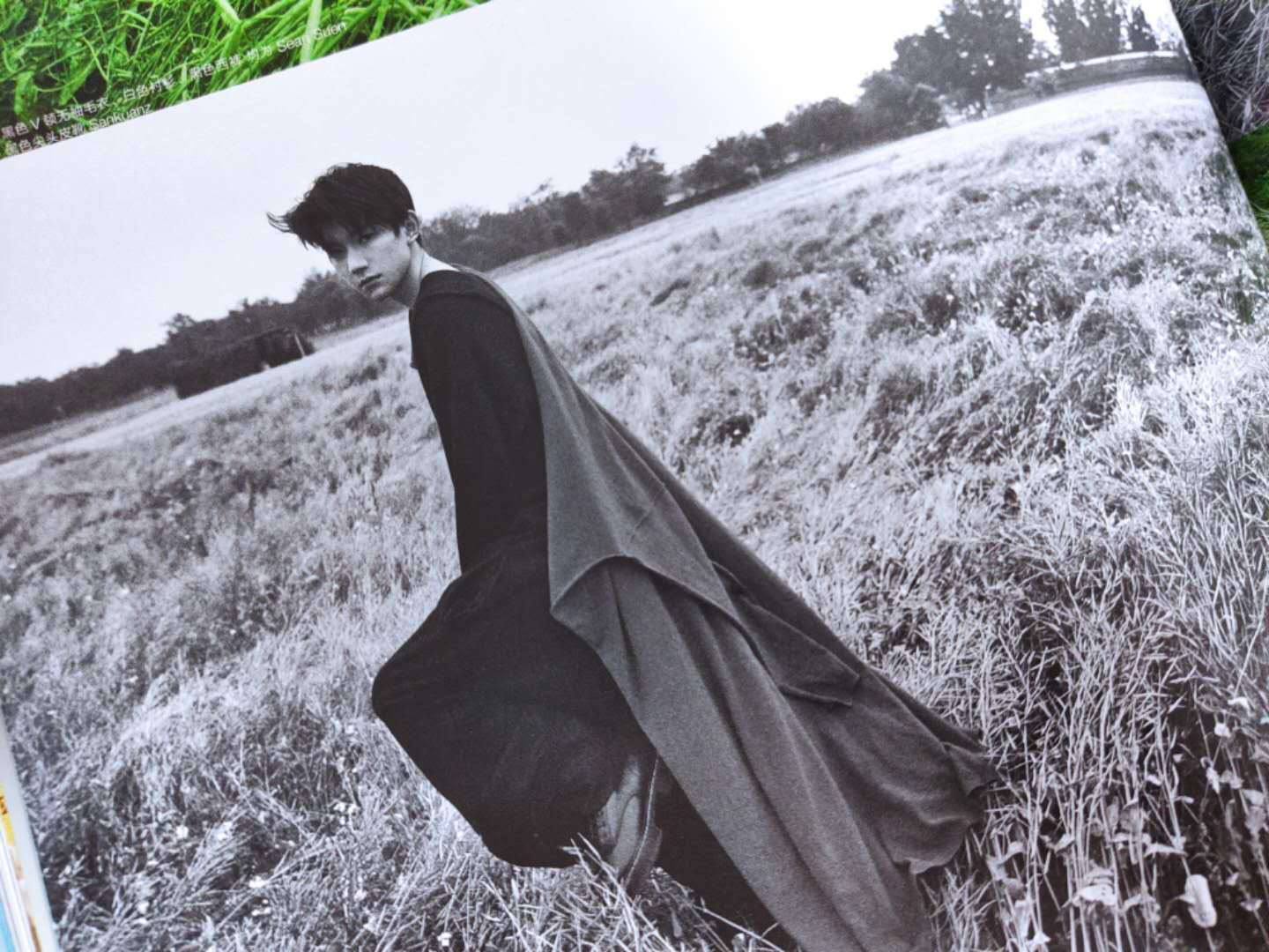 王源曾在某杂志上就写过一篇名为《独处的时光》的文章,他在文中写到