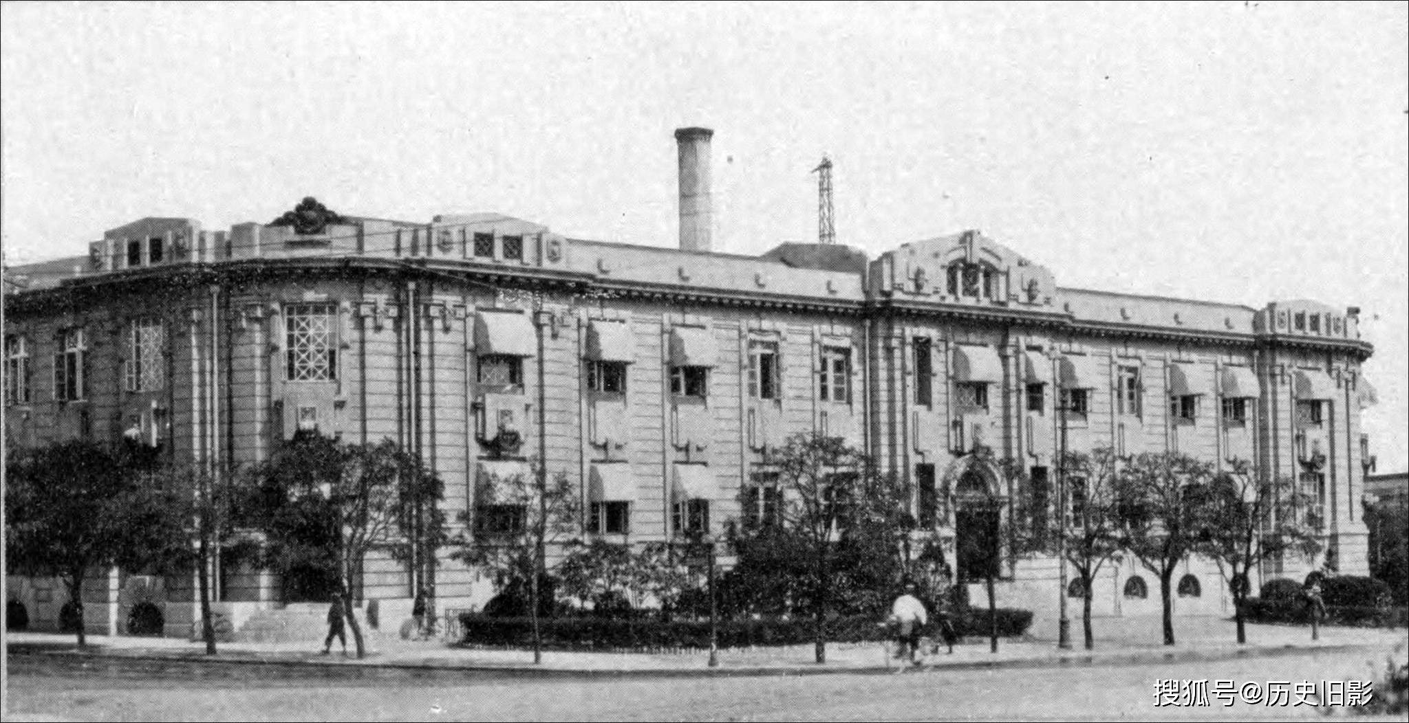 1929年大连老照片,大连证券交易所与大连朝鲜银行