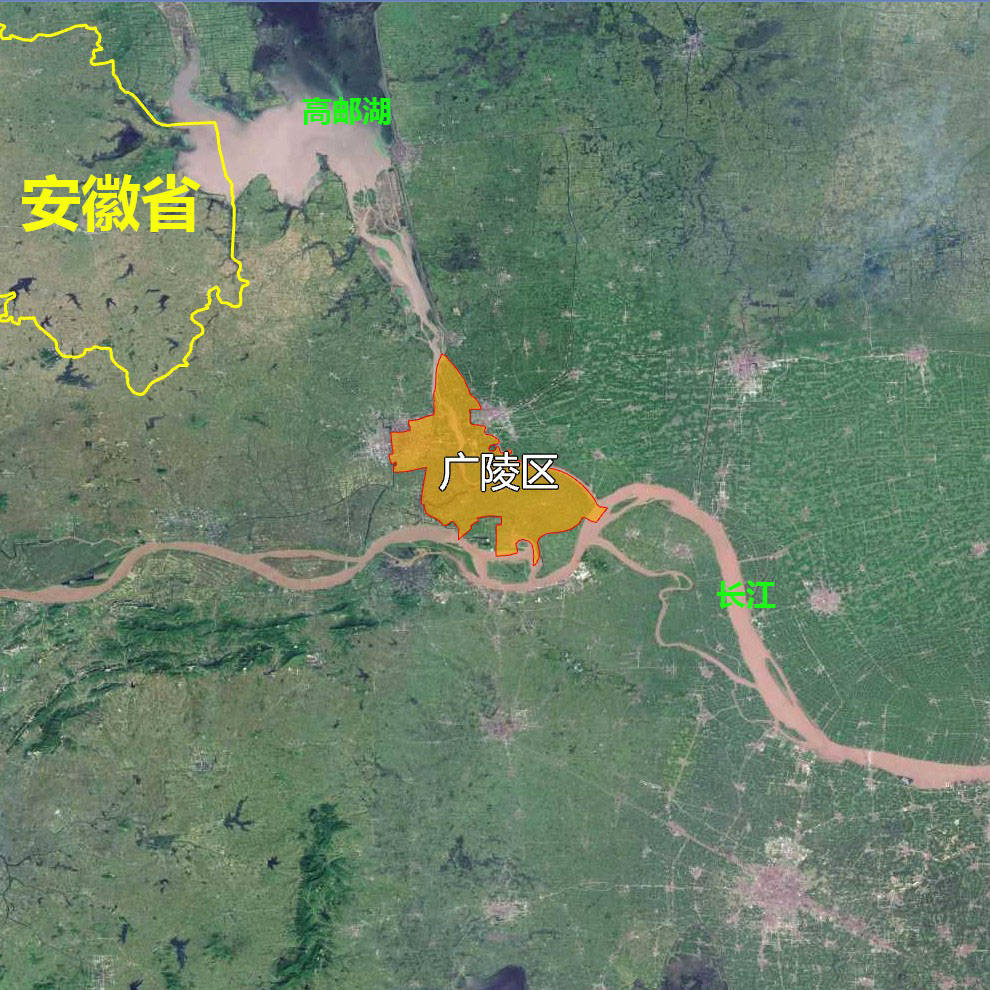 扬州地形地貌图片