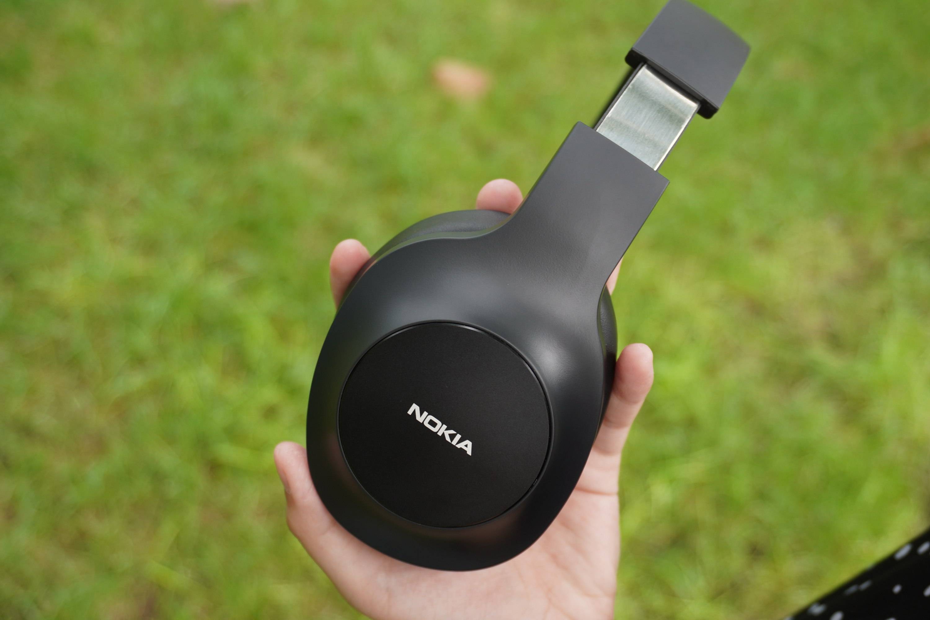 北欧式简洁 重低音爆棚 nokia e1200头戴式蓝牙耳机体验