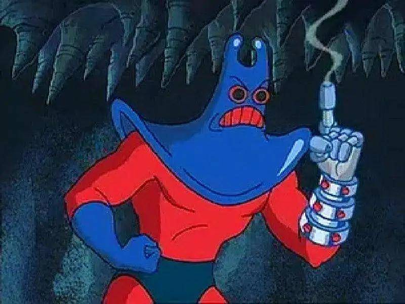 魔魟的原型是大海中常见的鬼鳐,也可能是俗称的魔鬼