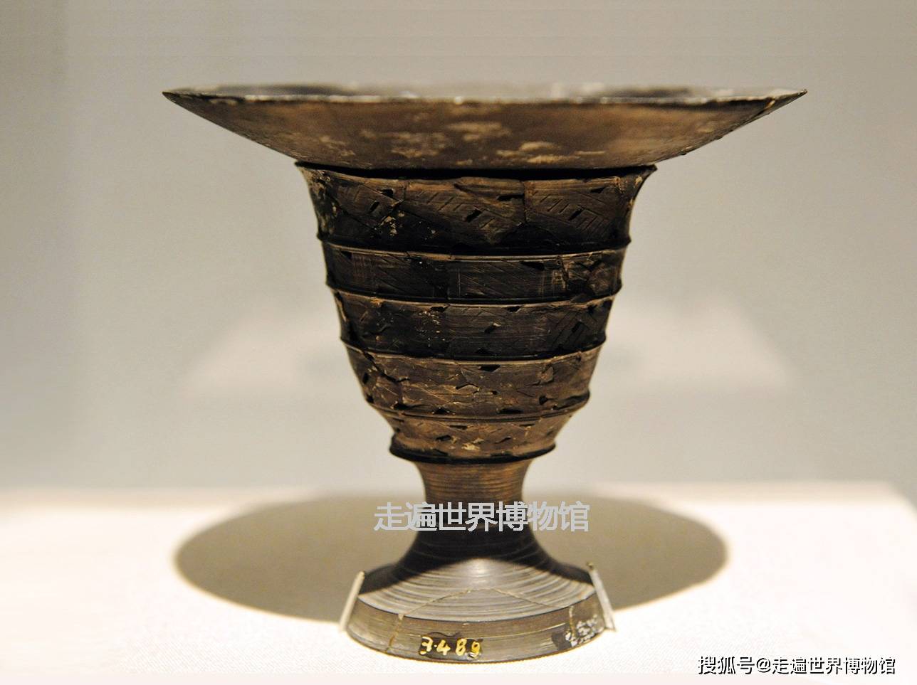 博物馆所藏蛋壳黑陶杯更是被誉为中国在世界上最有名的古代陶器
