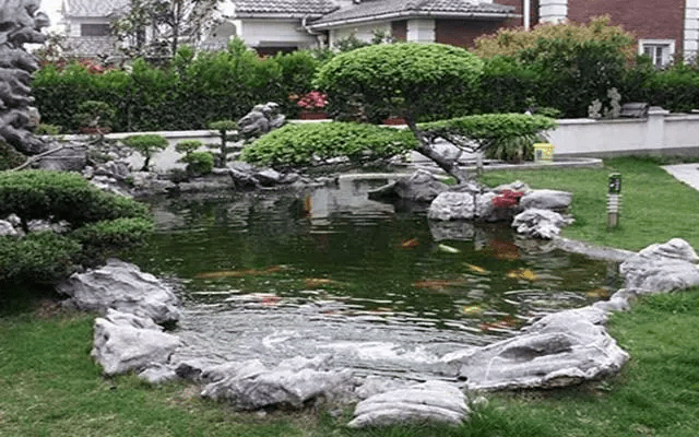 葫芦形水池风水图片