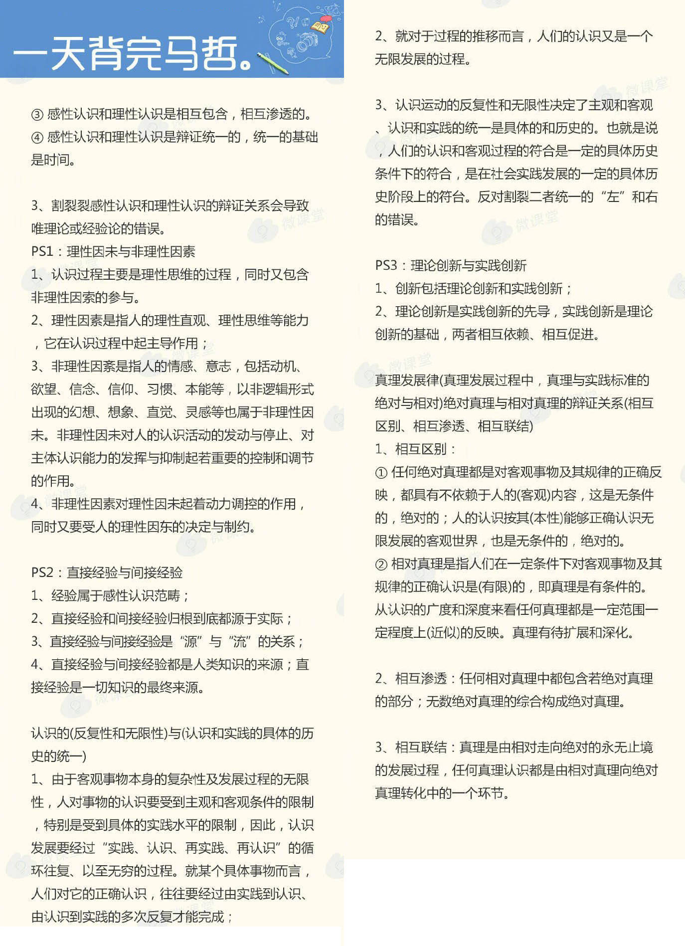 马原重点是马哲,马哲4大版块知识汇总-搜狐大视野-搜狐新闻