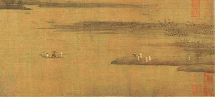水色江天,不装巧趣,皆得天真——古代名画赏(十五):董源《潇湘图》-搜狐大视野-搜狐新闻