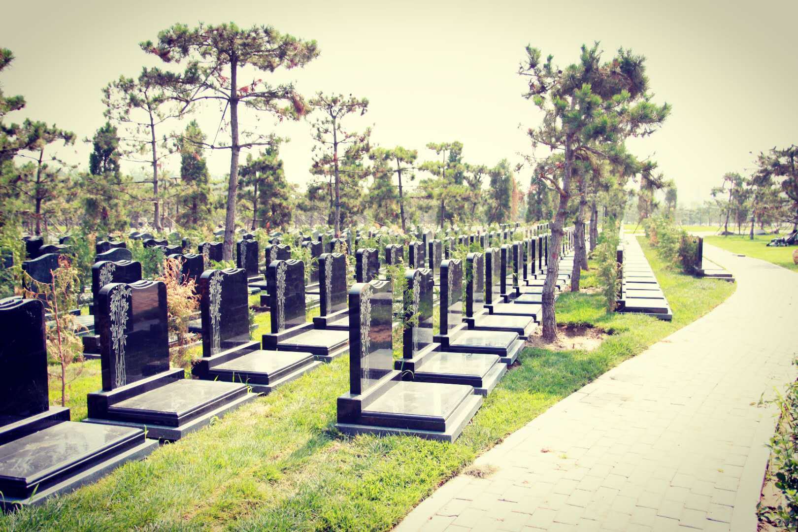 人文化,生态化,景观化,园林化的张家湾公墓