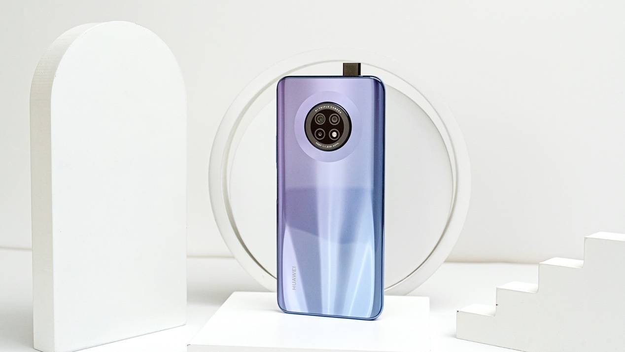 华为畅享20 plus图赏:璀璨星河银,机海之中独树一帜