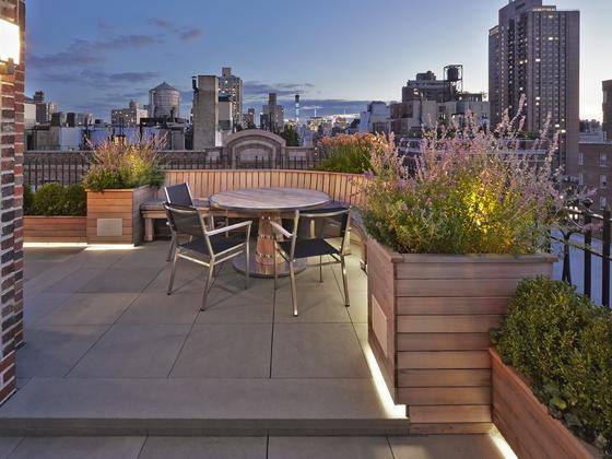 原创6760平楼顶花园装修技巧买个带露台顶楼房造个空中小花园