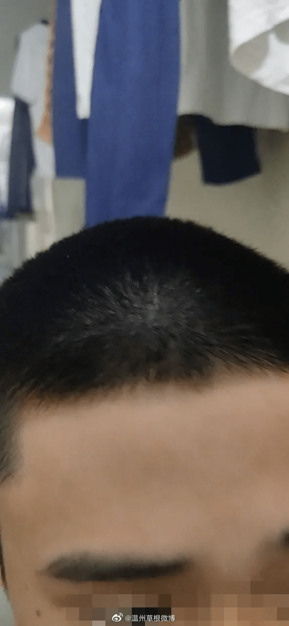 温州一学校规定学生发型不少学生瑟瑟发抖