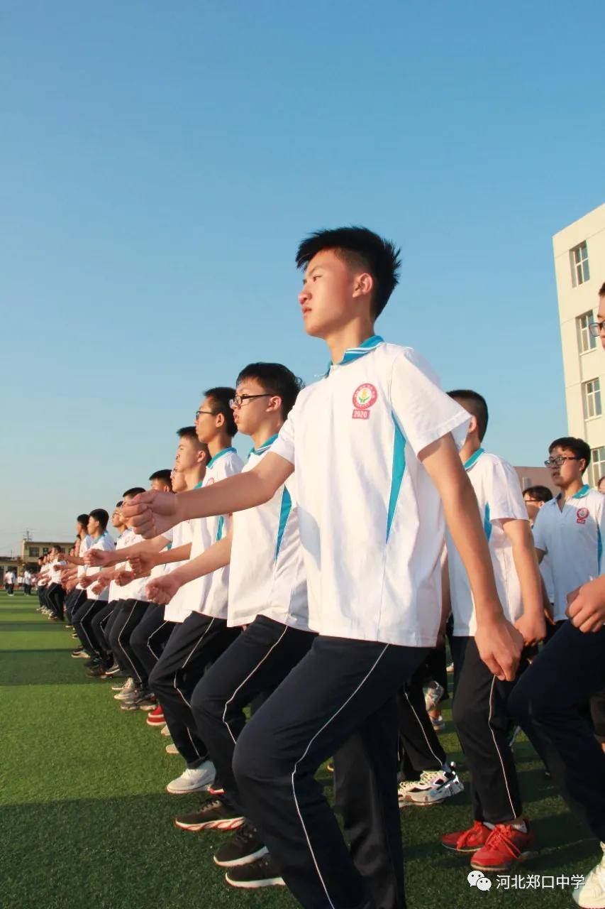 学子铸军魂衡水市郑口中学军训第三日精彩图片集锦