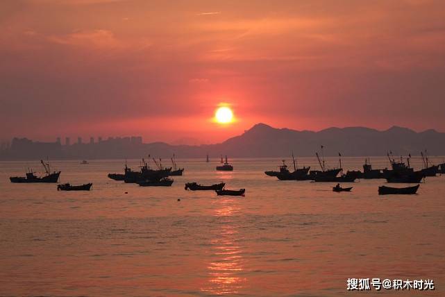 有一种夕阳叫做青岛的夕阳,夕阳熔金美不胜收!-搜狐大视野-搜狐新闻