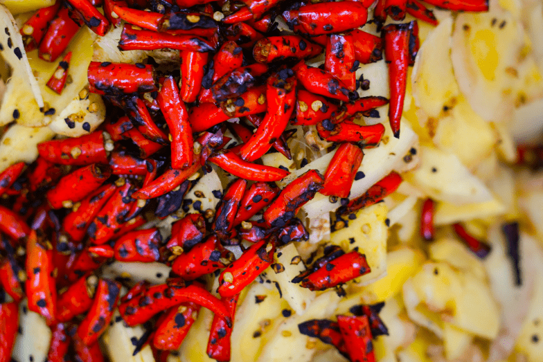 万能的火烧小米辣越辣越香