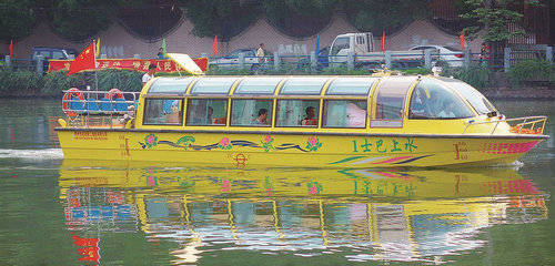 温州水上巴士图片