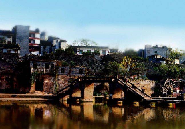 原创安徽一座千年古镇,东西方文化结合之地,乾隆皇帝曾经赐名水井