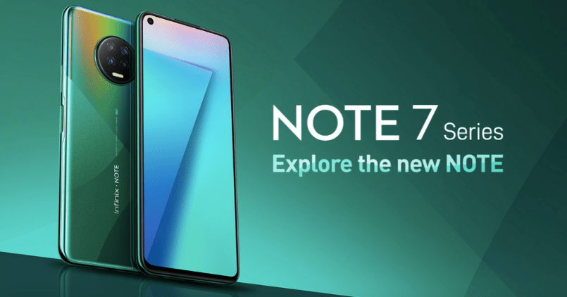 原創傳音infinixnote7將於9月16日在印度發佈heliog705000mah