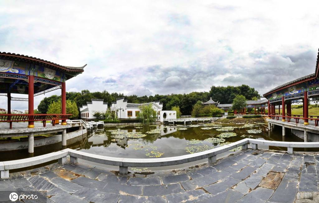 江西金溪秋雨时节 香谷小镇如诗如画