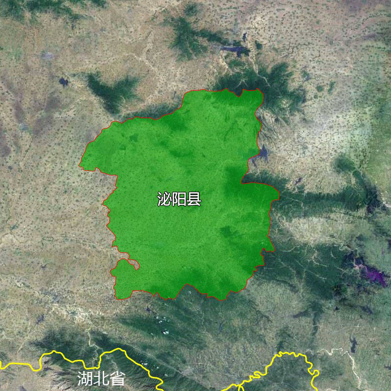 12张地形图,快速了解河南省驻马店各市辖区县