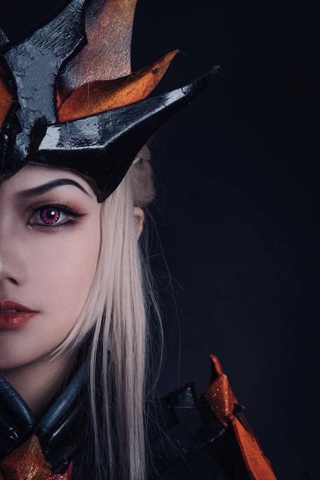 cos王者荣耀花木兰水晶猎龙者