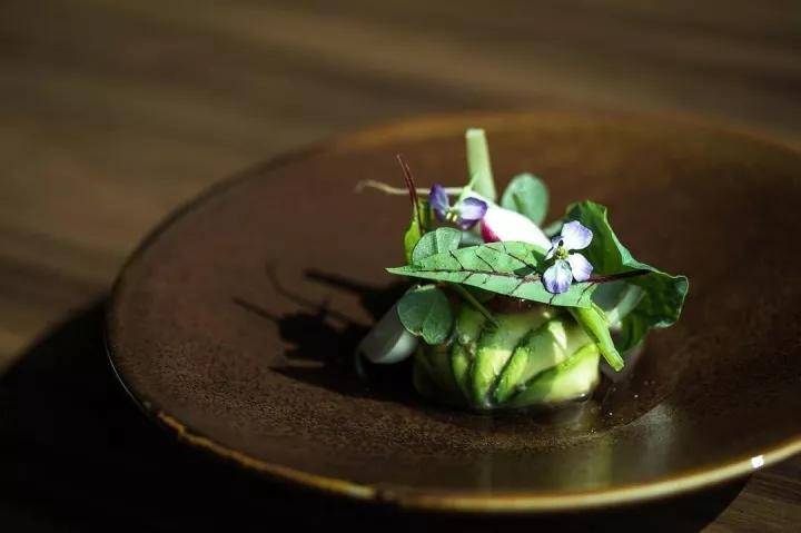 米其林餐厅先锋美食独特摆盘