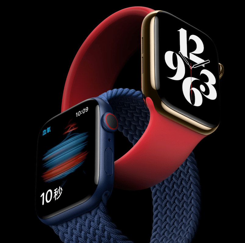 《Apple Watch Series 6 登场，带来创新的血氧传感器和血氧app》