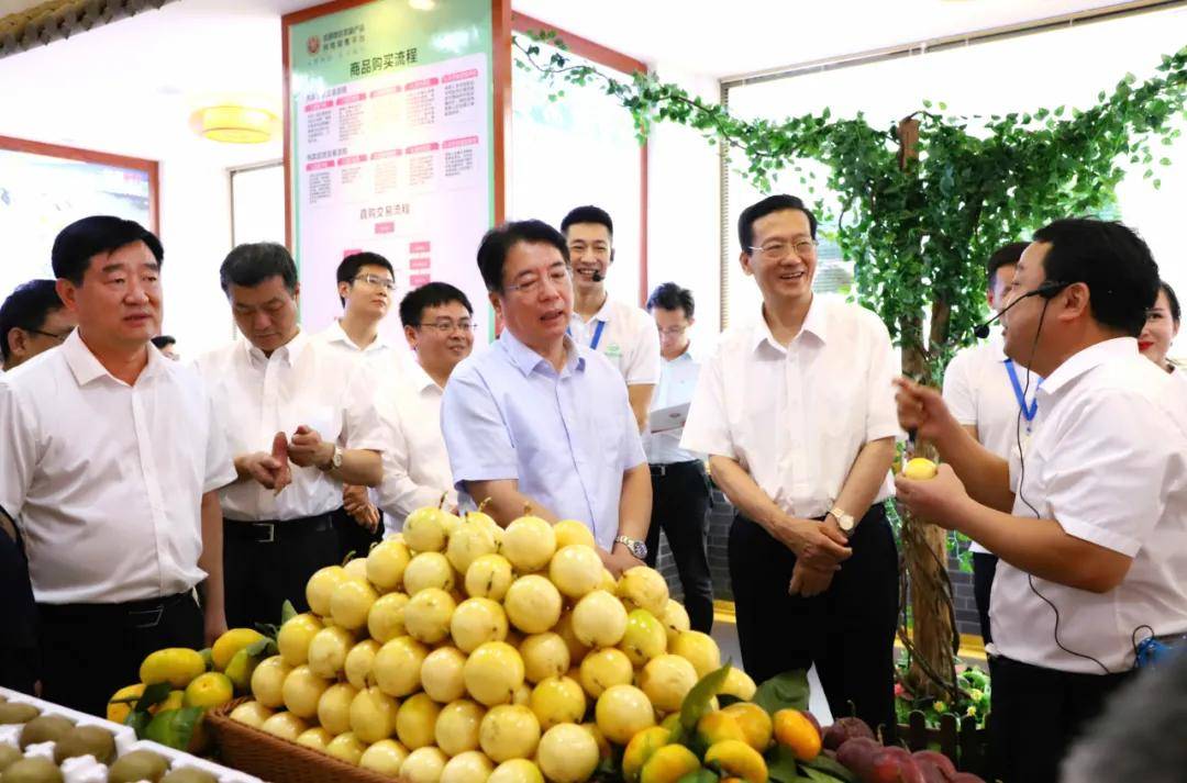 韩立平在安远调研时强调在脱贫攻坚乡村振兴中贡献供销合作社的力量