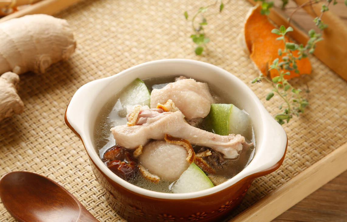 原创健脾美味的冬瓜鸭汤,去火解燥,电饭锅就能炖的美食,适合上班族