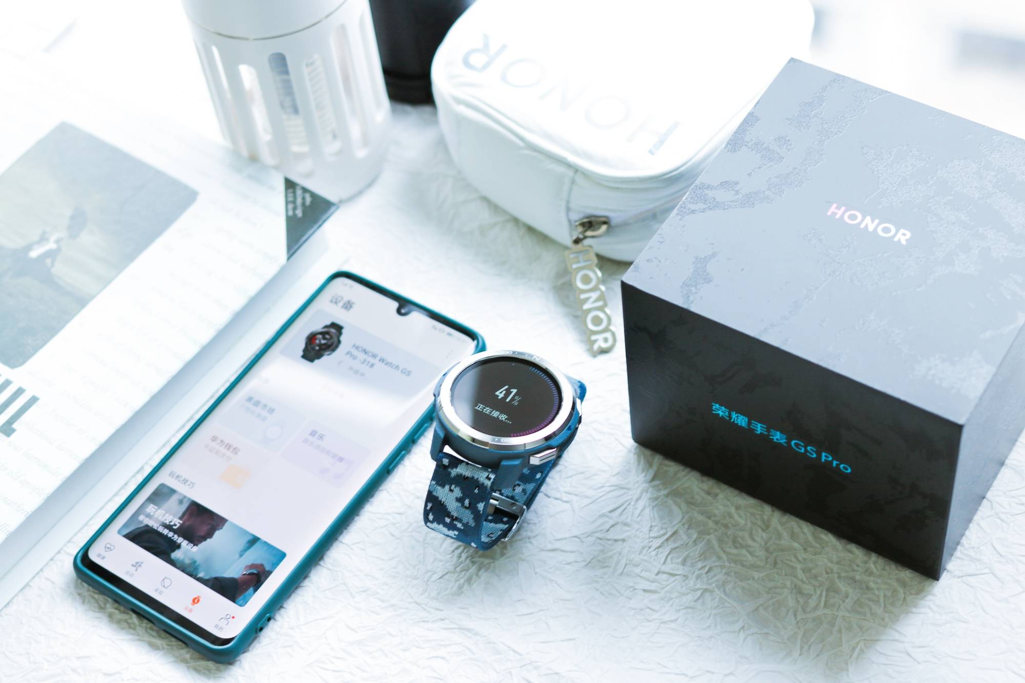 25天续航户外潮流实力派荣耀手表gspro评测
