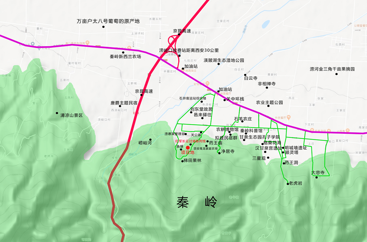 鄠邑區山水鄉居民宿項目陝西博遠風景旅遊規劃設計有限