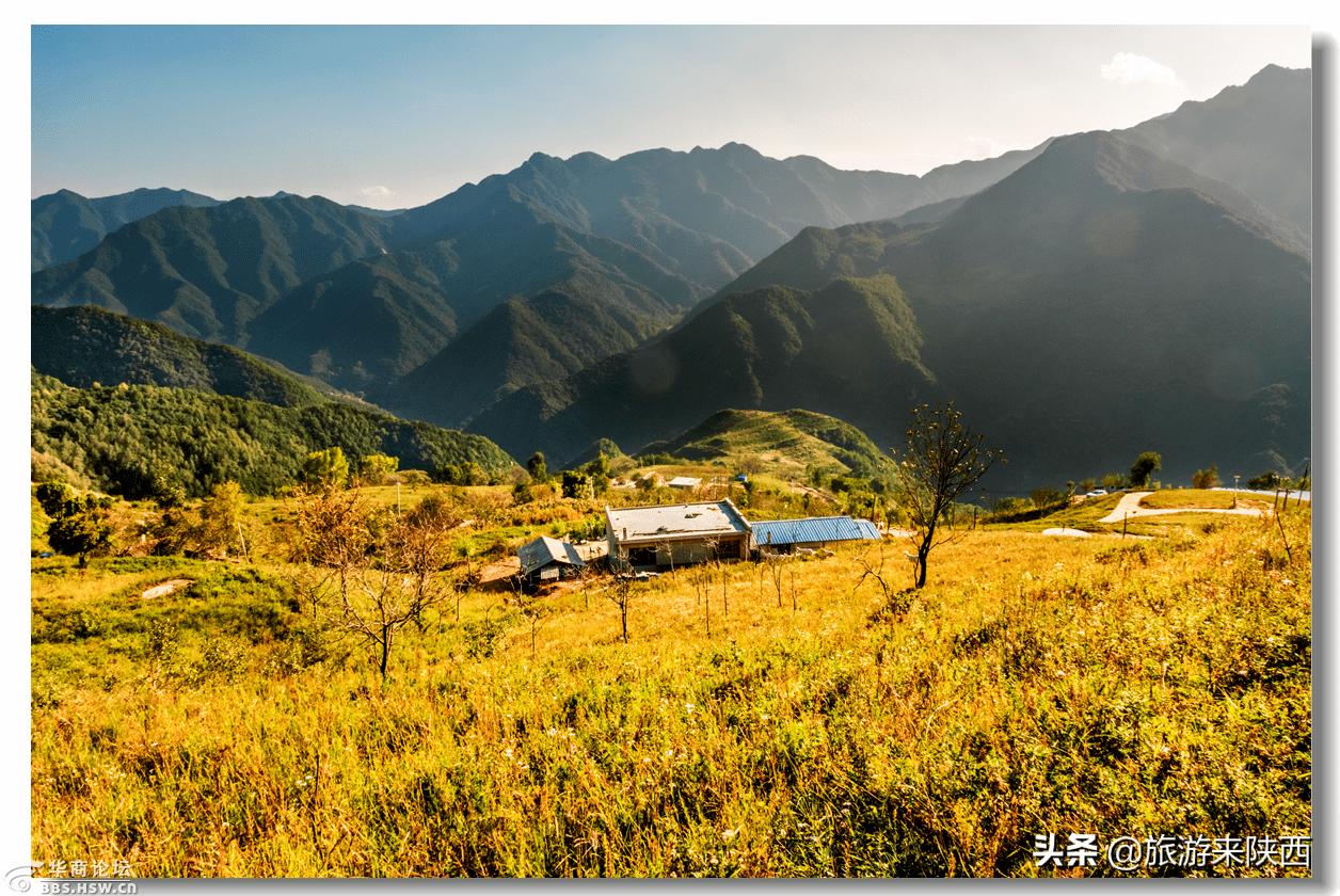 距西安最近,最美的高山草甸,流峪寺草甸!