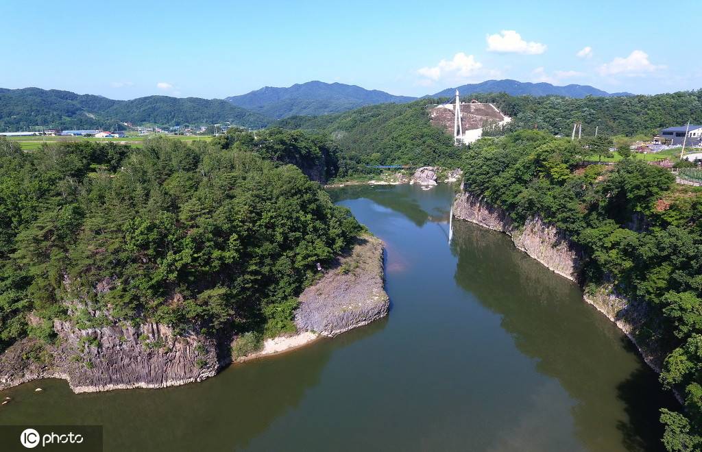 韩国汉滩江成世界地质公园 面积是汝矣岛400倍-搜狐大视野-搜狐新闻