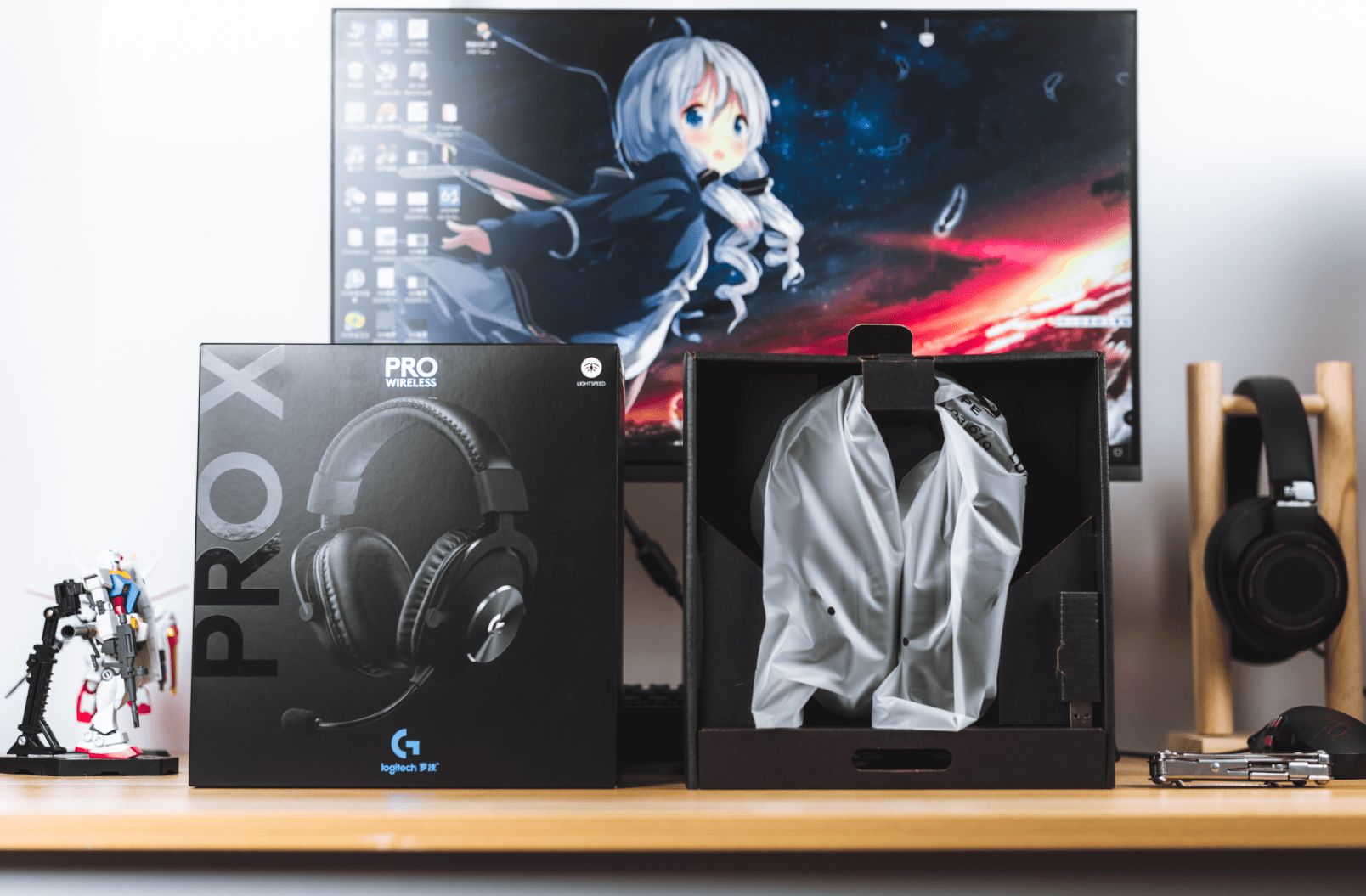 原创罗技prox无线游戏耳机上手体验无线电竞时代的完美降临